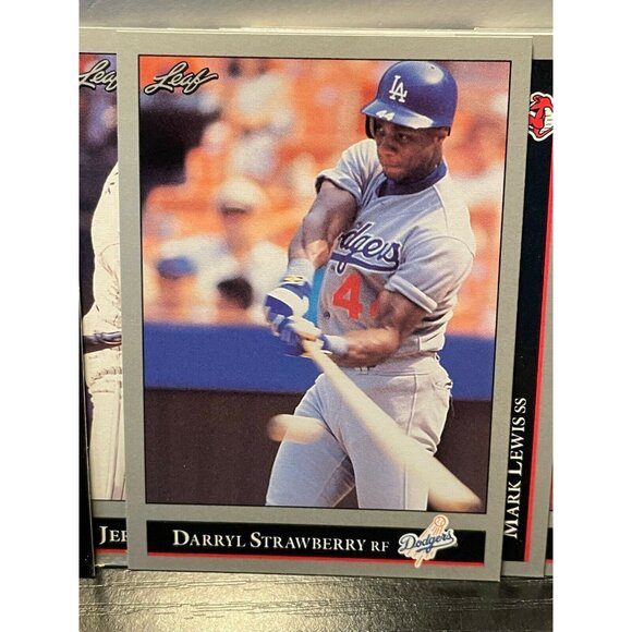 Leaf Baseball cards 1992 edition series 1 Gold set of 15 MLB - Picture 4 of 6